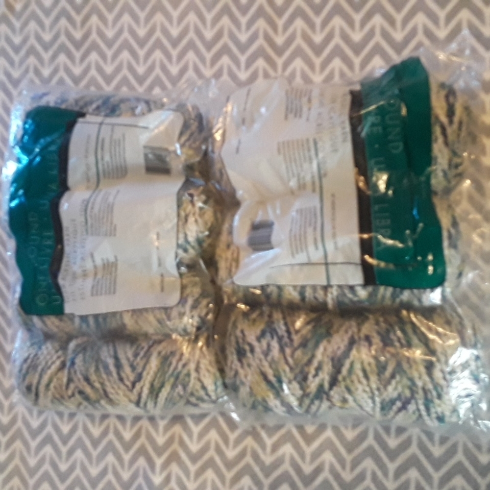 7 skeins bulky yarn